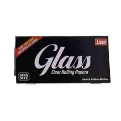 Glass Vloei - Vivi un'esperienza di fumo unica con la carta trasparente. Scopri i tiri fluidi e saporiti di Glass Vloei per una sessione speciale.