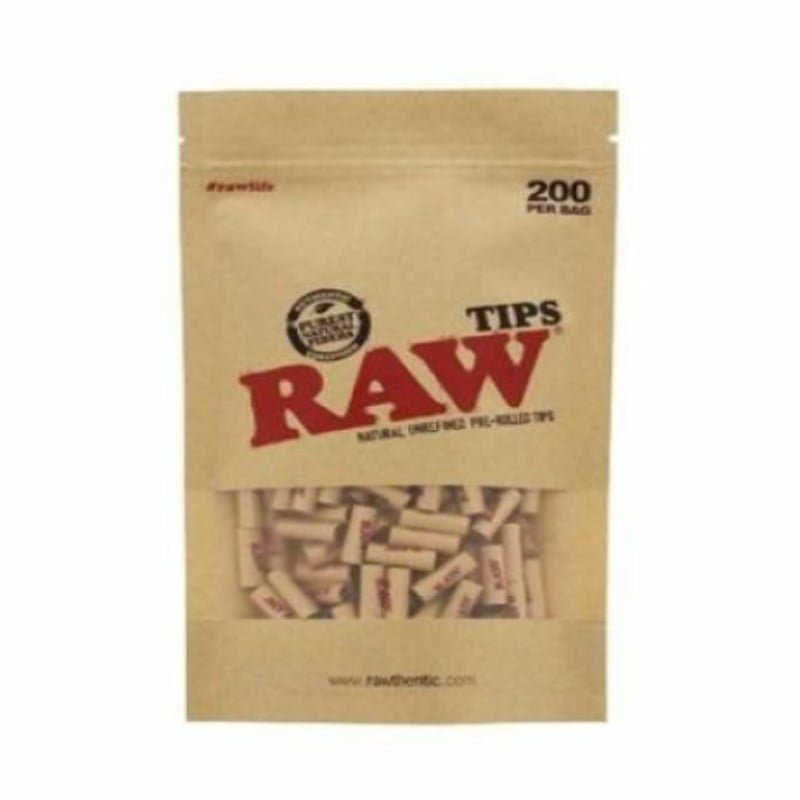 Tips Prerolled di RAW: Comodi filtri per un'esperienza di fumo ottimizzata e facile.