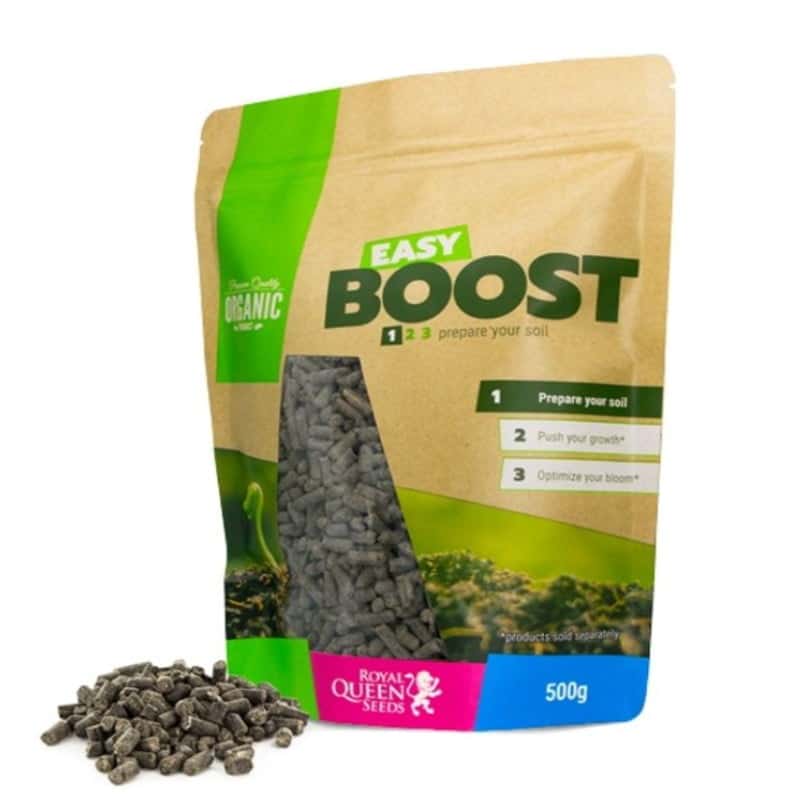 Nutrizione per Cannabis (Biologica) di Easy Boost - Soluzione nutritiva biologica di alta qualità per piante di cannabis sane. Nutrire in modo semplice ed efficace con Easy Boost.