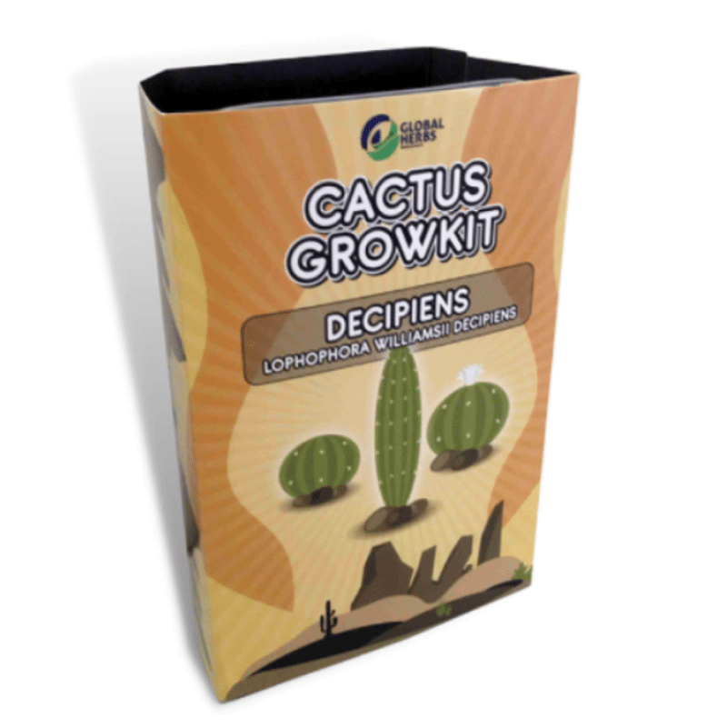 Cactus Growkit diverse varietà - Un pratico kit di coltivazione per diverse varietà di cactus. Inizia la tua avventura con i cactus con questo versatile growkit.