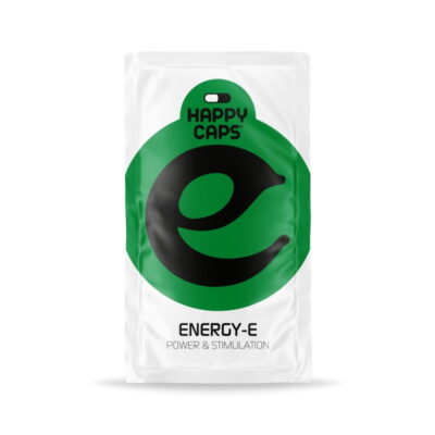 Energy-E di Happy Caps - Ottieni una carica naturale di energia e vitalità con le capsule Energy-E. Un modo perfetto per combattere la fatica e dare una svolta alla tua giornata.