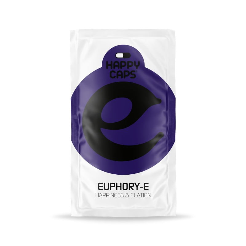 Euphor-E di Happy Caps - Sperimenta un'euforia aumentata e un umore positivo con le capsule Euphor-E. Una formula naturale per promuovere la tua felicità e il tuo benessere.