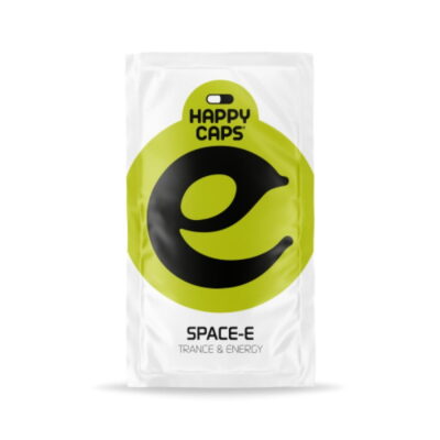 Happy Caps Space-E - Esplora nuove dimensioni della consapevolezza e della creatività con le capsule Space-E. Un modo naturale per espandere la mente e trovare ispirazione.