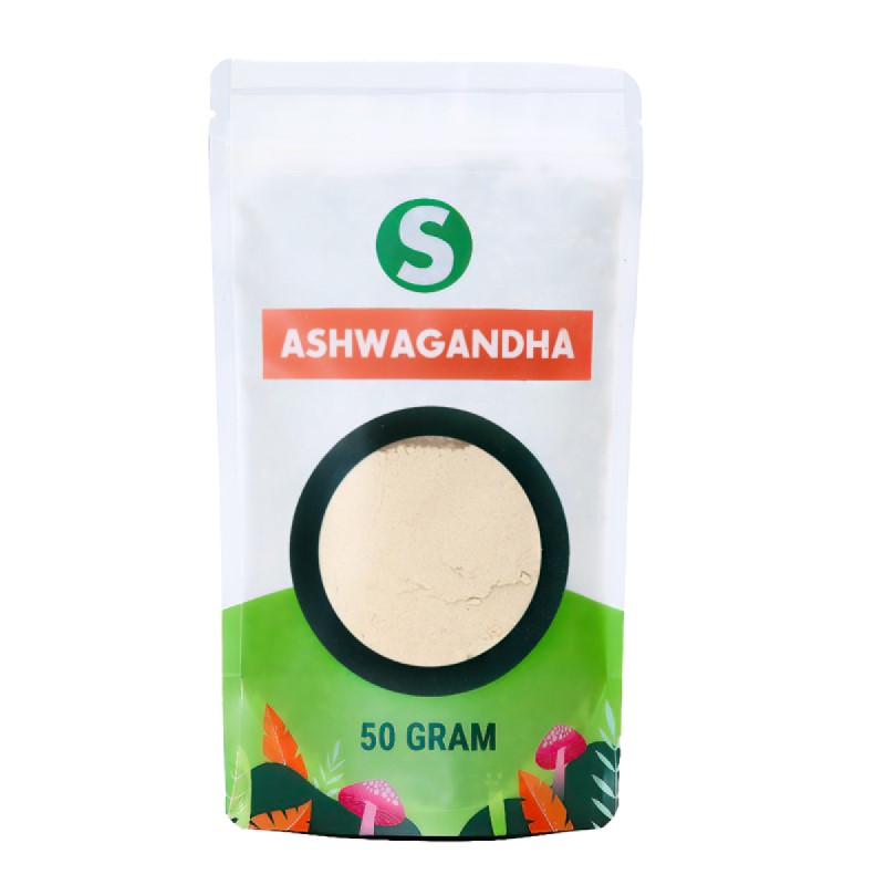 Polvere di Ashwagandha di SmokingHotXL con un contenuto di 50 grammi