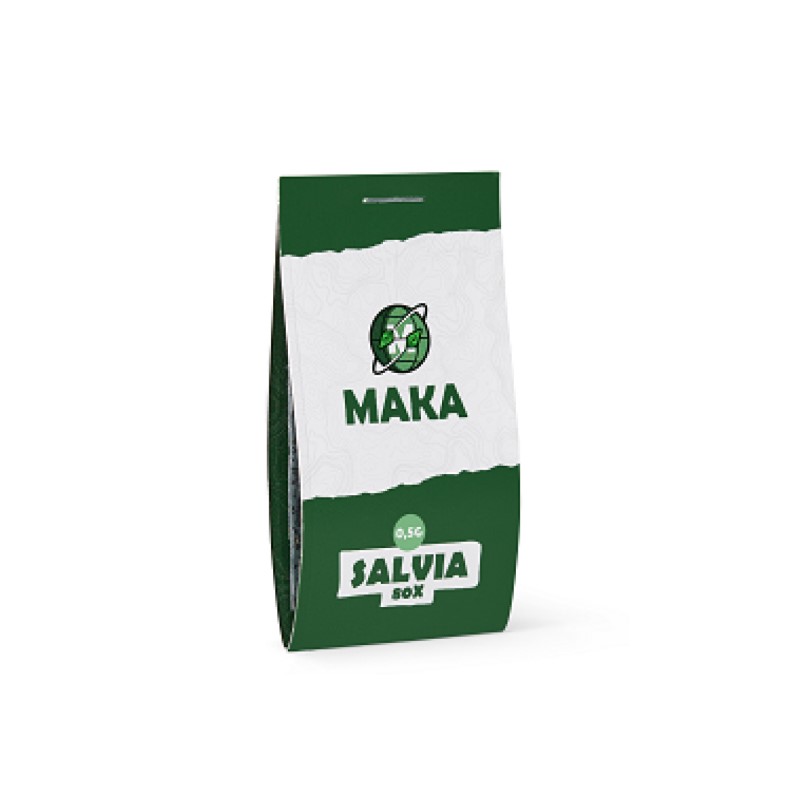 Estratto di Salvia 80x di Maka, un potente e pregiato estratto di erbe. Vivi gli intensi effetti della Salvia in questa formula concentrata, accuratamente prodotta da Maka per un'esperienza profonda e unica.