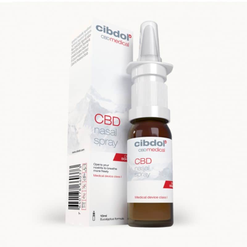 Spray Nasale al CBD di Cibdol - Un modo pratico e discreto per usare il CBD. Scopri i benefici del CBD con il nostro spray nasale di Cibdol.