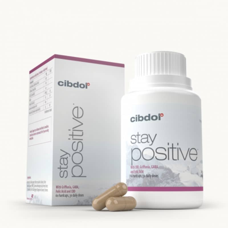 Cibdol Stay Positive Capsules - Sostieni il tuo umore con le Stay Positive Capsules di Cibdol. Scopri i benefici per una mentalità positiva.