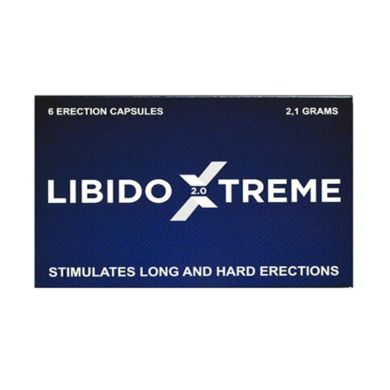 Confezione di Libido Extreme 2.0 con 6 capsule