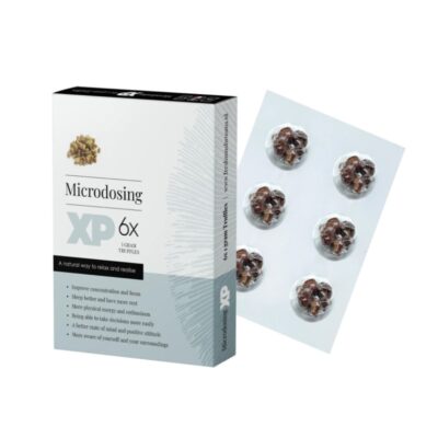 Confezione di Microdosing XP Tartufi con un contenuto di 6x1 grammo