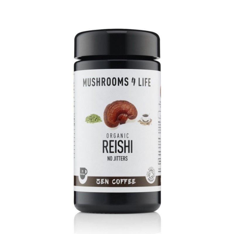 Caffè Zen al Reishi di Mushrooms4Life con un contenuto di 64 grammi