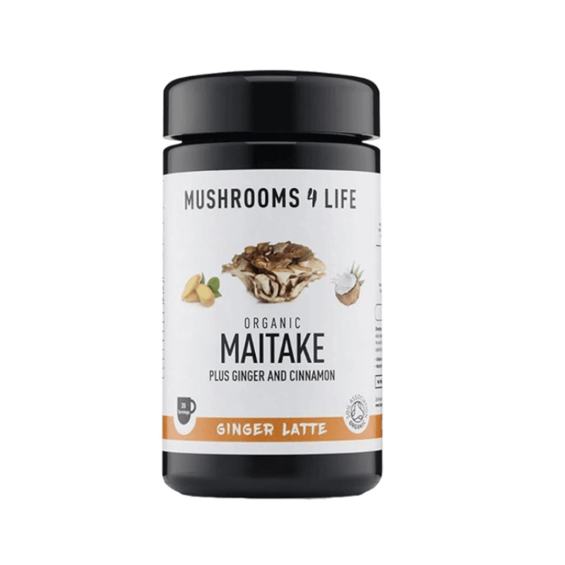 Latte al Maitake e Zenzero di Mushrooms4Life con un contenuto di 110 grammi
