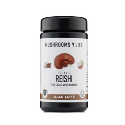Latte al Cacao con Reishi di Mushrooms4Life con un contenuto di 140 grammi